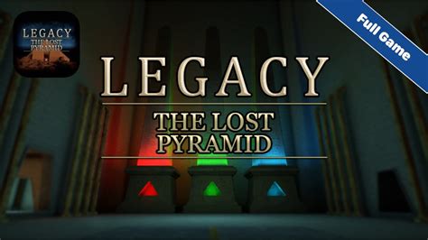 legacy the lost pyramid walkthrough